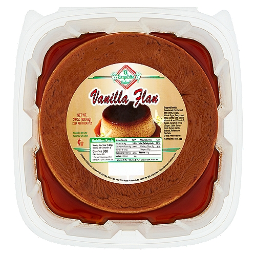 El Exquisito Sabor Vanilla Flan