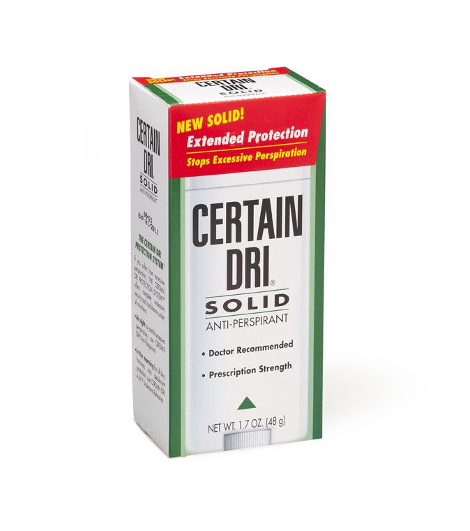 Certain Dri Solid Antiperspirant Deodorant 1X48 Gm