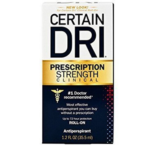 Certain Dri Prescription Strength Clinical Antiperspirant Roll-On 1.20 Oz