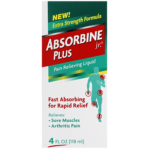 Absorbine Jr. Plus Pain Relieving Liquid, Extra Strength Formula