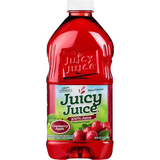 Juicy Juice Cranberry Apple 100% 64 Fl. Oz. Bottle