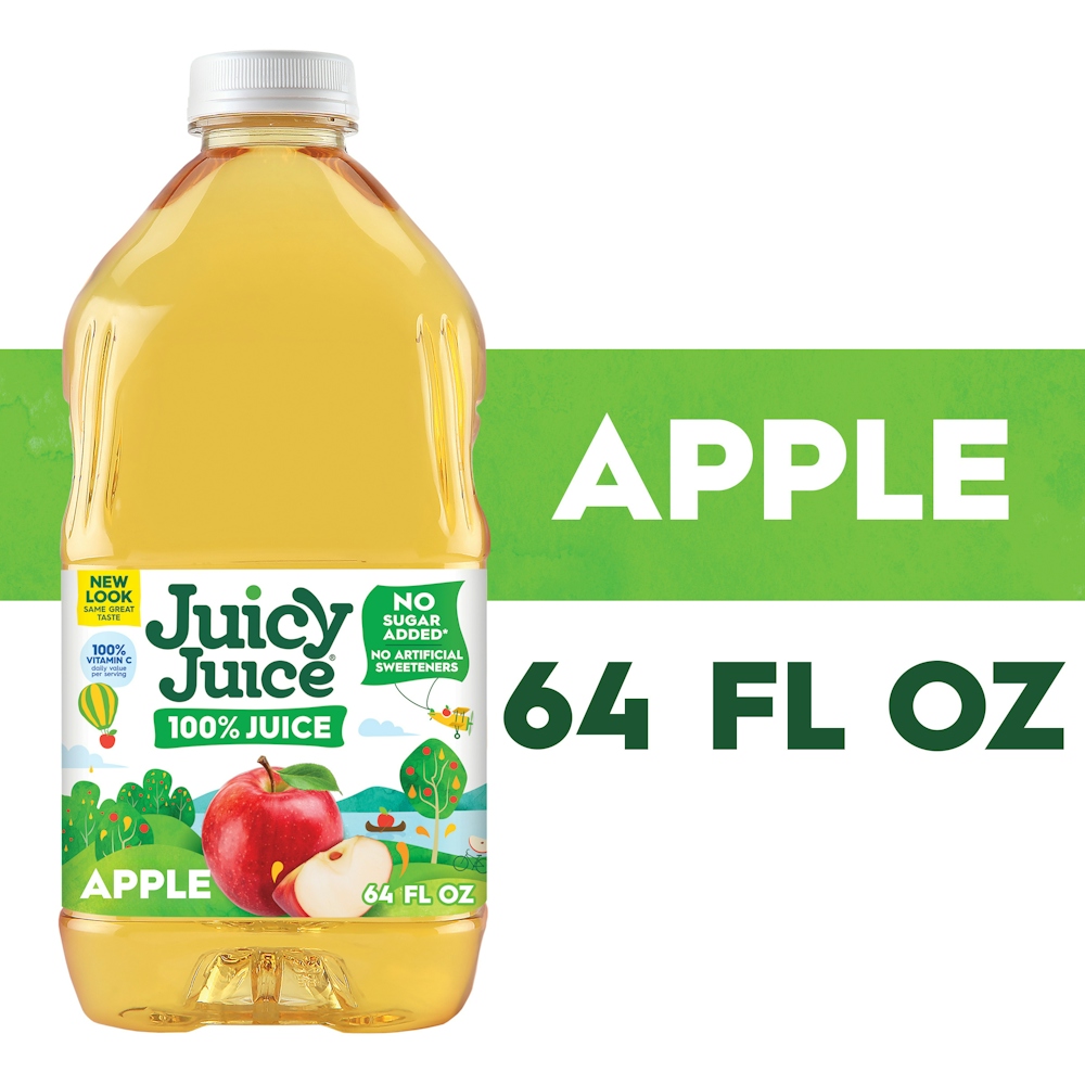 Juicy Juice Apple 100% - 64 Fl Oz Bottle