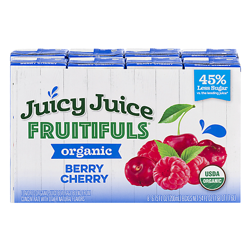 Juicy Juice Fruitifuls Organics, Berry Cherry Burst