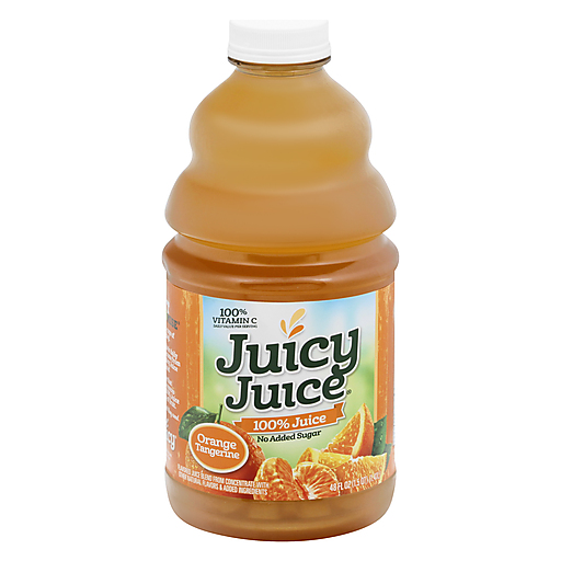 Juicy Juice Orange Tangerine 100% - 48 Fl Oz Bottle