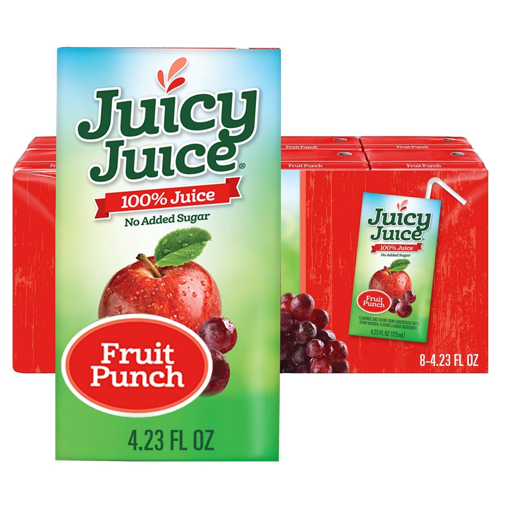 Juicy Juice Boxes Fruit Punch 8 Pack, 5x33.84Fz