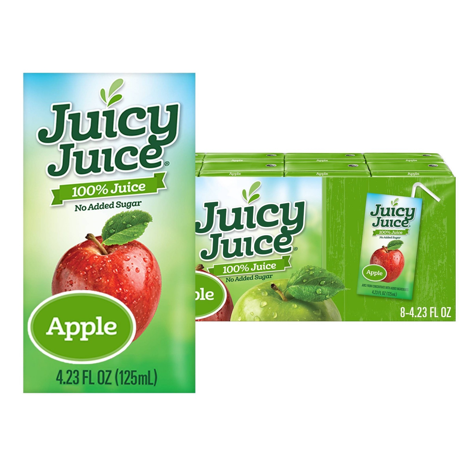 Juicy Juice Fun Size Apple 100% - 8pk/4.23 Fl Oz Boxes