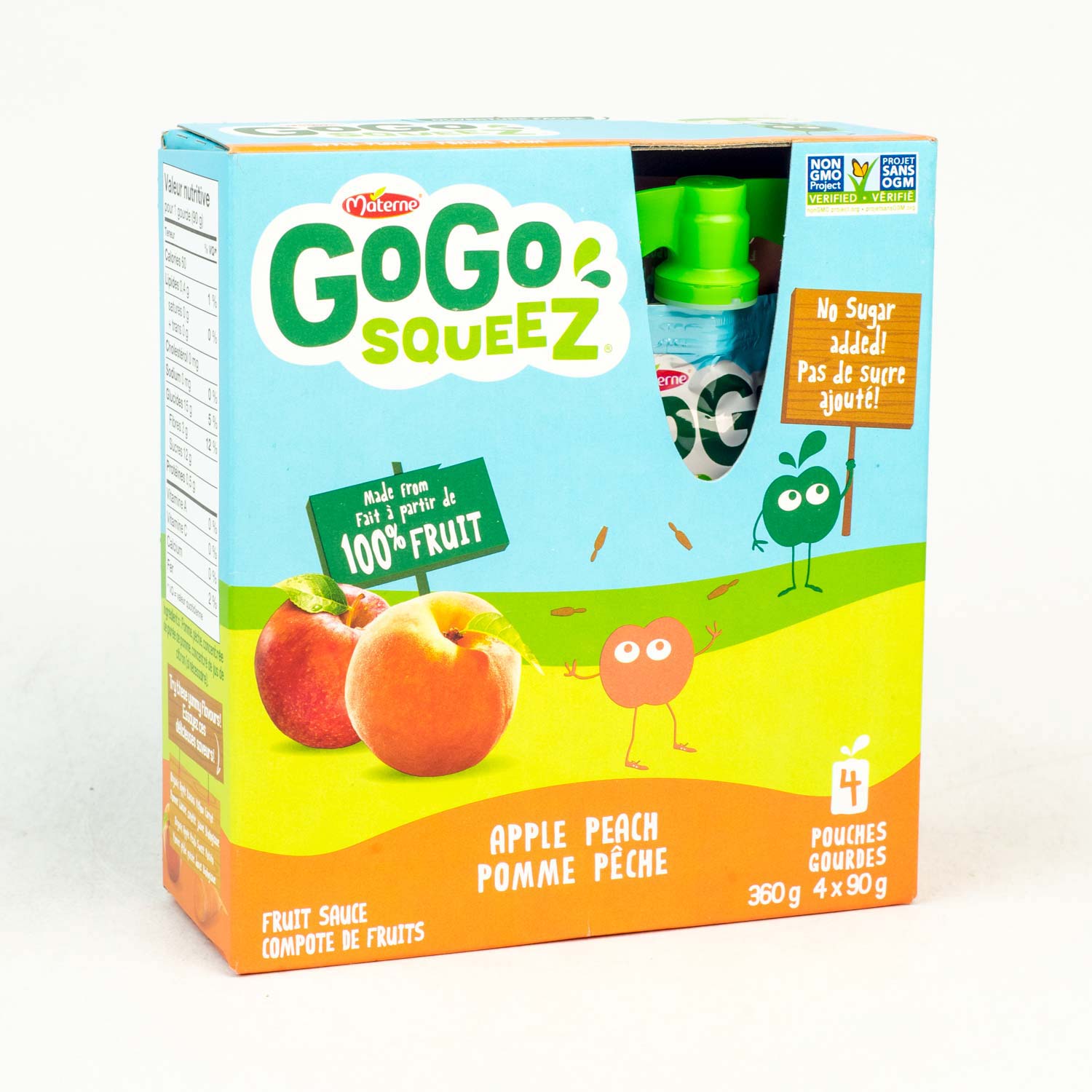 Apple Video Peach Puree 360 G