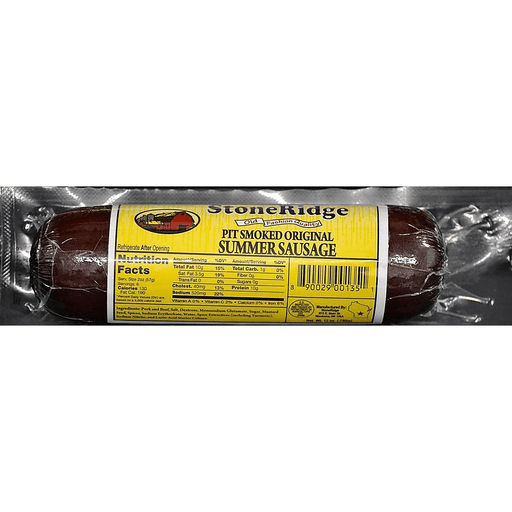 Stoneridge Pit Smoked Summer Sausage