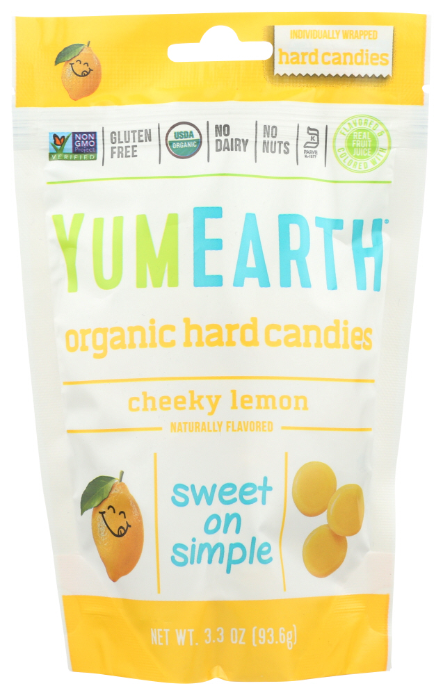 YumEarth Cheeky Lemon Flavor Organic Hard Candies
