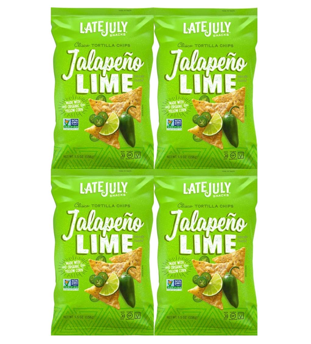 LATE JULY® Snacks Jalapeno Lime Tortilla Chips - 5.5oz