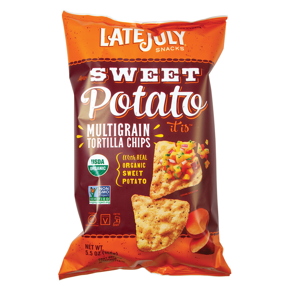 Late July Snacks Sweet Potato Tortilla Chips 5.500 Oz