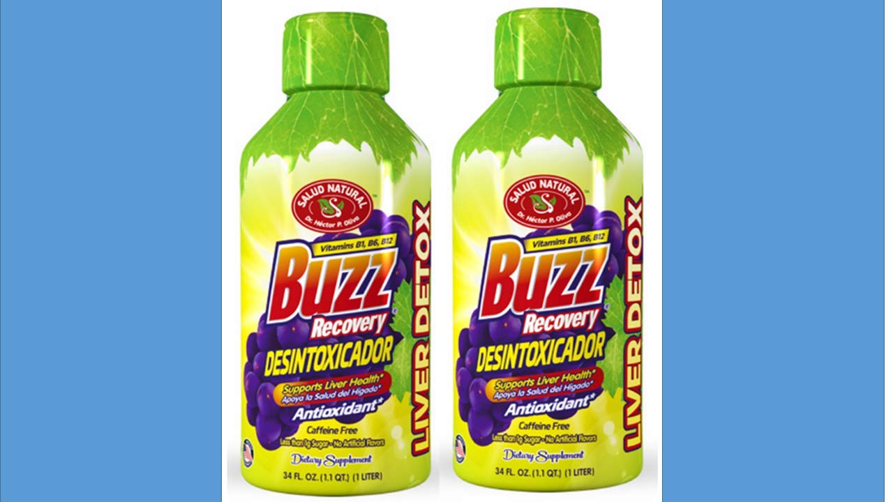 No Salud Natural Buzz Recovery Detoxifier Juice 1 Liter