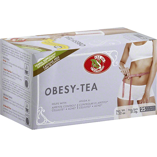 SNE Tea, Obesy, Caffeine Free, Bags
