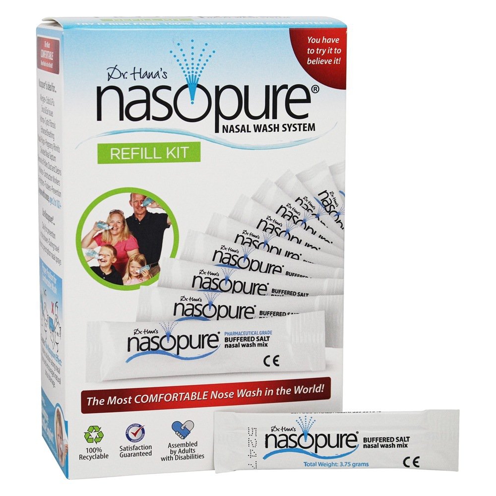 Nasopure Nasal Wash System, Refill Kit, 1 Kit