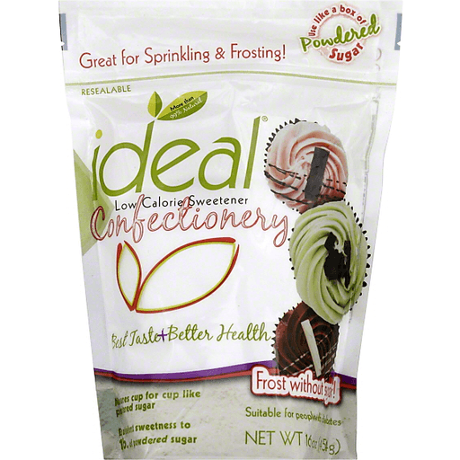 Ideal Low Calorie Sweetener, Confectionary 16 Oz