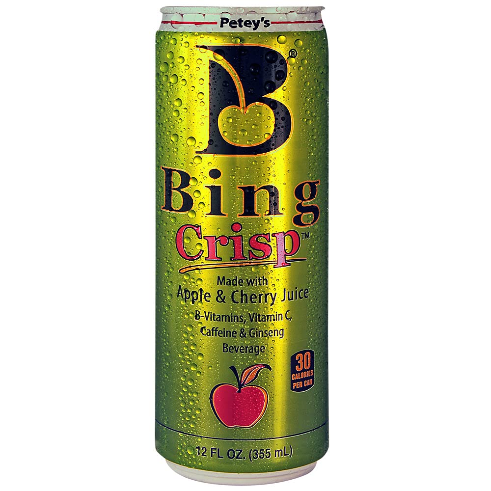 Bing Crisp Made With Apple & Cherry Juice Beverage 12 Fl Oz