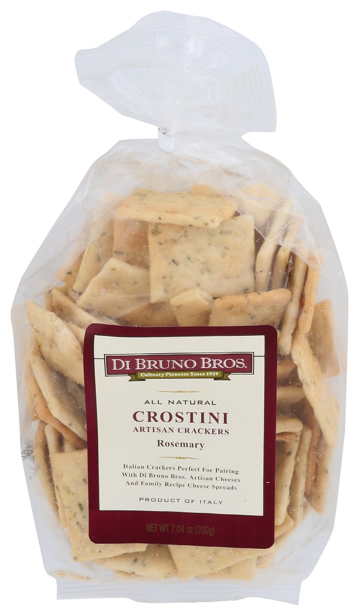 Di Bruno Bros Crackers, Artisan Crostini, Rosemary 7.04 Oz