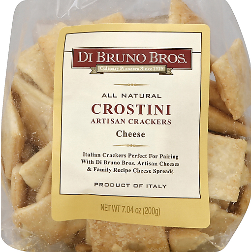Di Bruno Bros Crackers, Artisan Crostini, Cheese 7.04 Oz