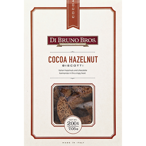 Di Bruno Bros Cocoa Hazelnut Biscotti