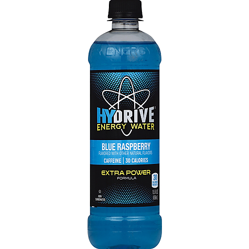 HyDrive Energy Water Extra Power Formula Blue Raspberry