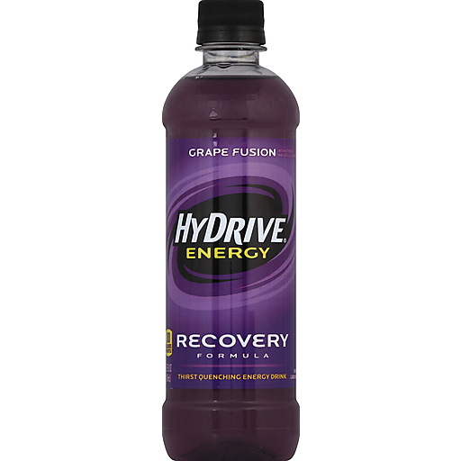 HyDrive Energy Drink, Thirst Quenching, Grape Fusion 15.5 Oz