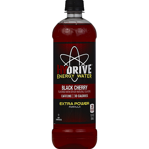 HyDrive Energy Drink, Extra Power, Black Cherry 15.5 Oz