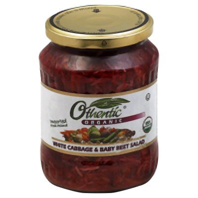 Othentic White Cabbage & Baby Beet Salad, Organic 23.98 Oz
