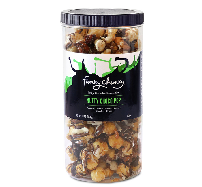 Funky Chunky Chocolate Popcorn, Tall Canister, 19 Oz