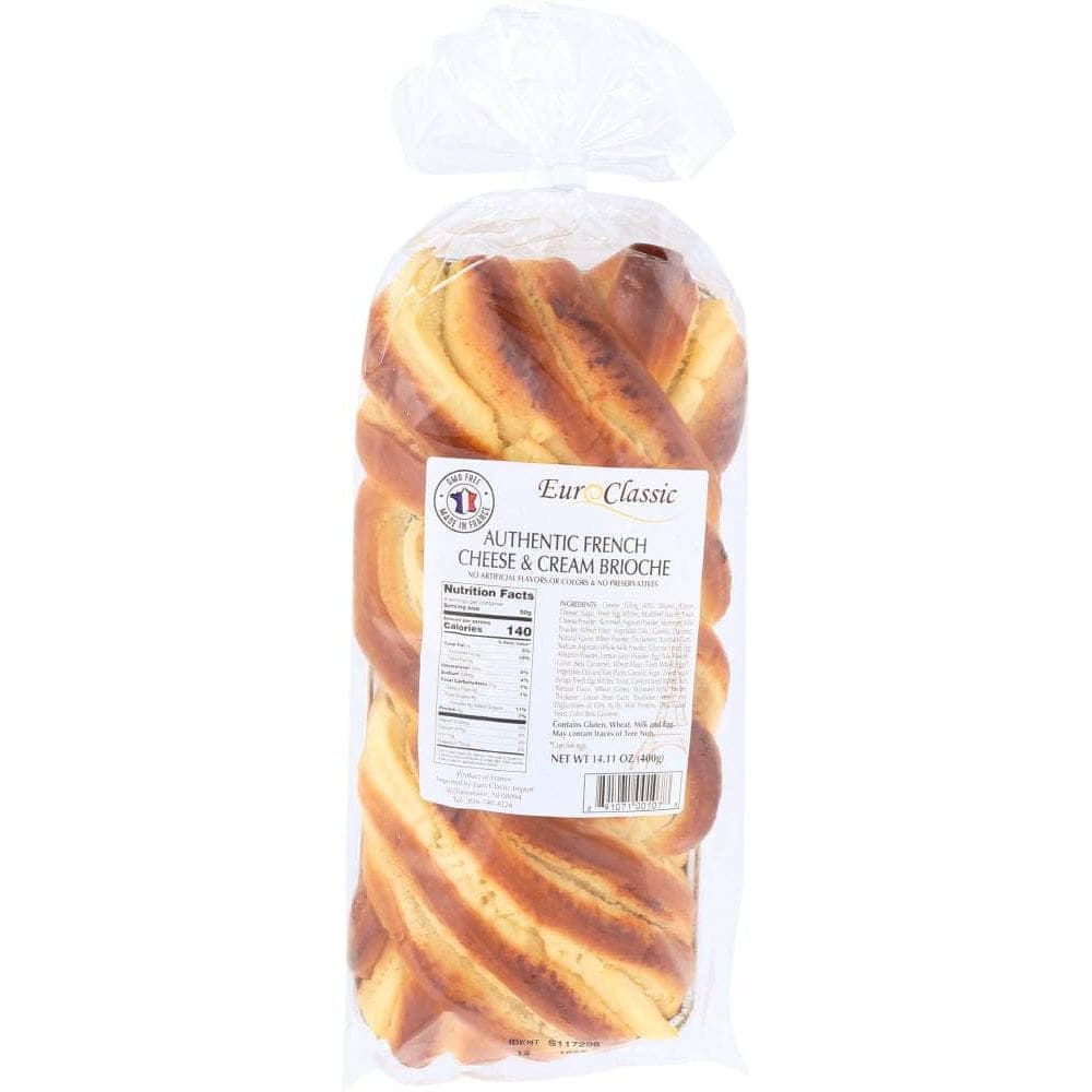 Euro Classic Authentic French Cheese & Cream Brioche, 14.11 Oz