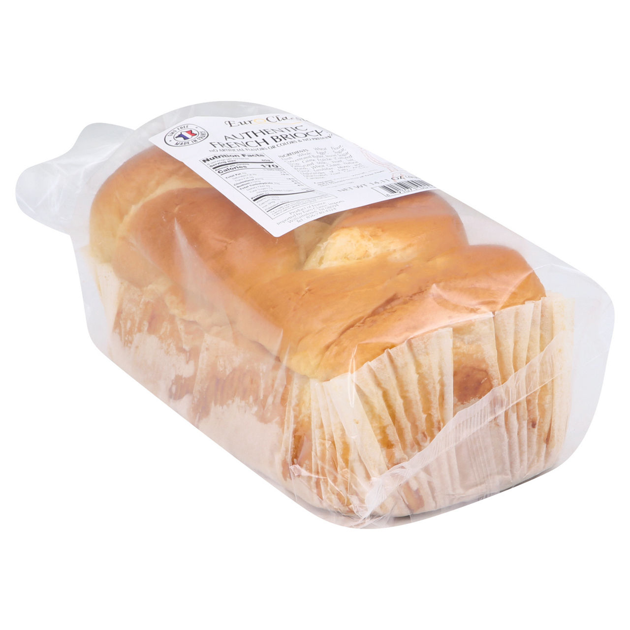 Euro Classic Authentic French Braided Brioche, 14.11 Oz