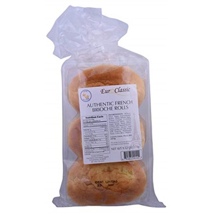 Euro Classic Imports Authentic French Brioche Rolls
