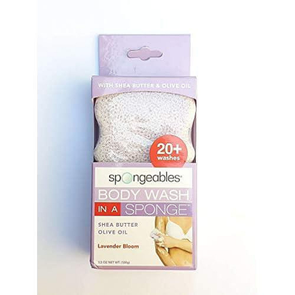 Spongeables Body Wash In A Sponge