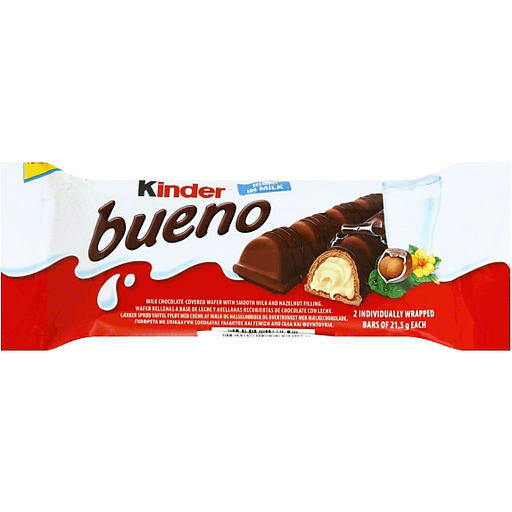 Kinder Bueno Wafer, Milk Chocolate Covered
