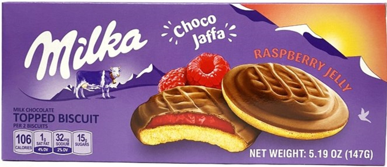 Milka Choco Dessert Raspberry Jelly 5.2 Oz