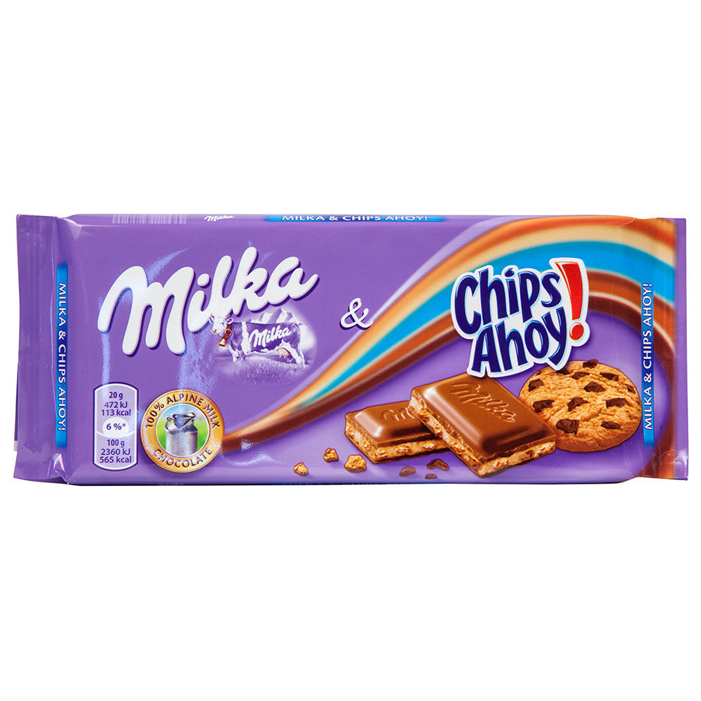 Milka Chips Ahoy Milk Chocolate Bar