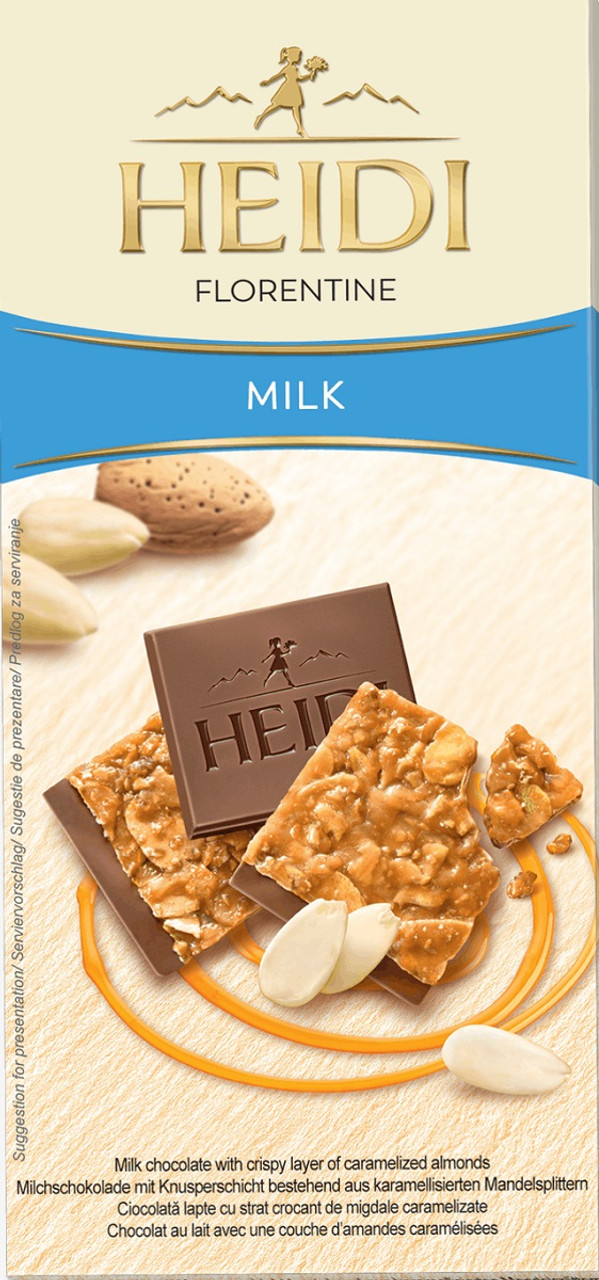 Stark Usa Inc. Heidi Florentine Milk Chocolate 100g