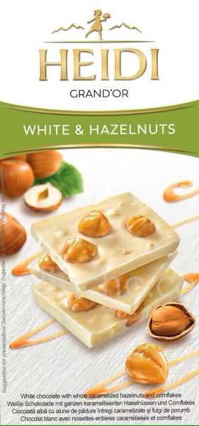 Heidi White Choco Whole Hazelnut 3.5oz