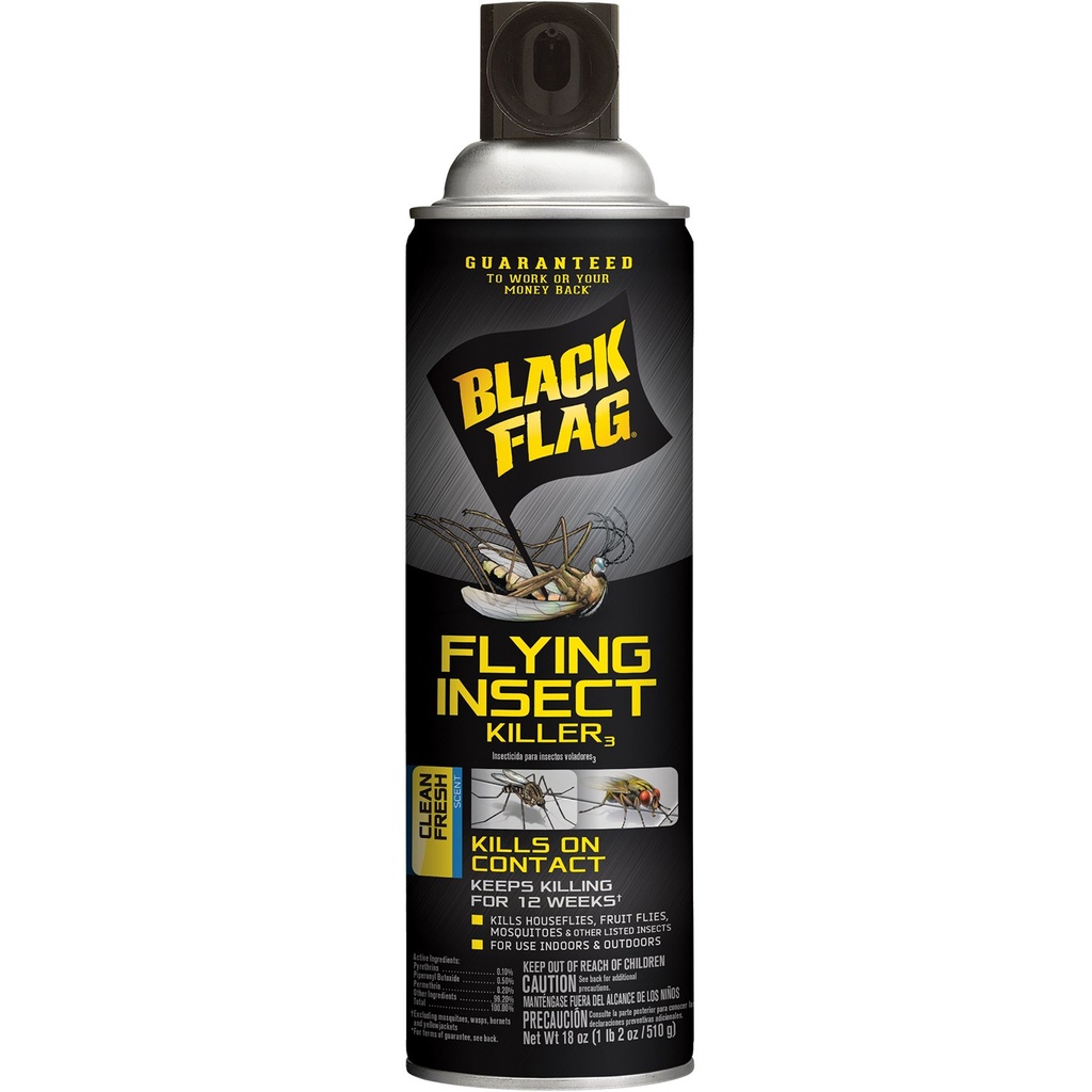 Black Flag Flying Insect 11oz