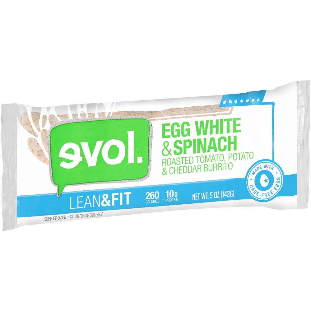 Evol. Egg White And Spinach Burrito, 5 Oz