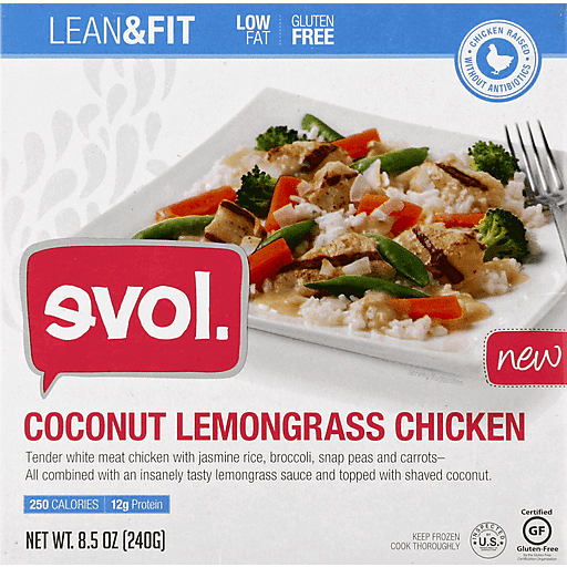 Evol Coconut Lemongrass Chicken