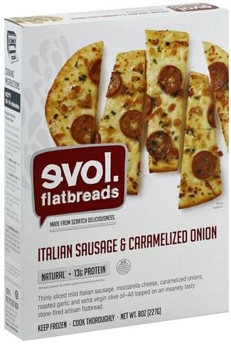 Evol Flatbreads, Italian Sausage & Caramelized Onion