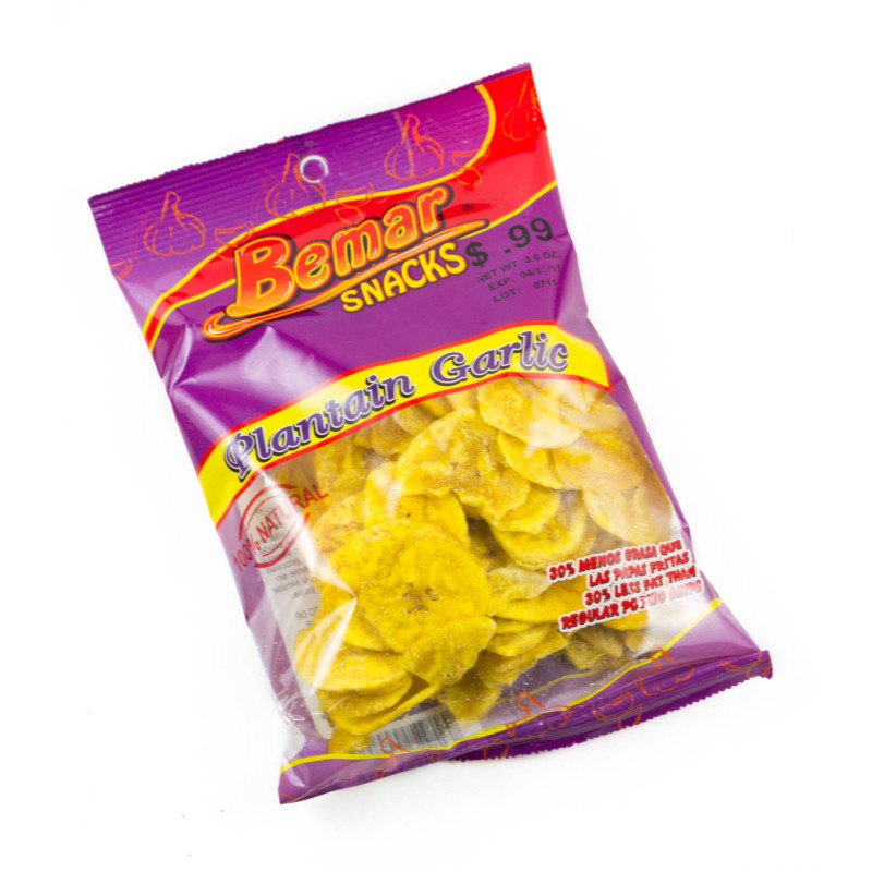 Bemar Snacks Plantain Garlic