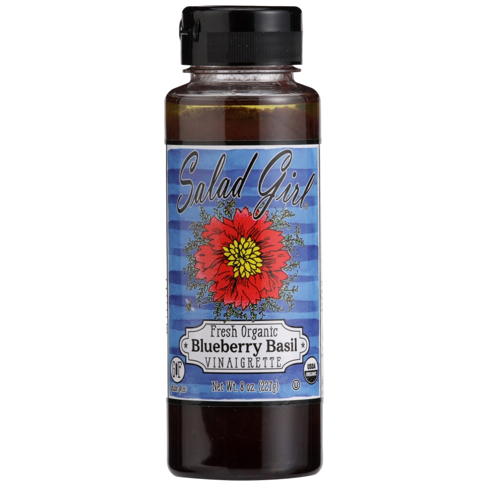 Salad Girl Organic Blueberry Basil Vinaigrette Dressing