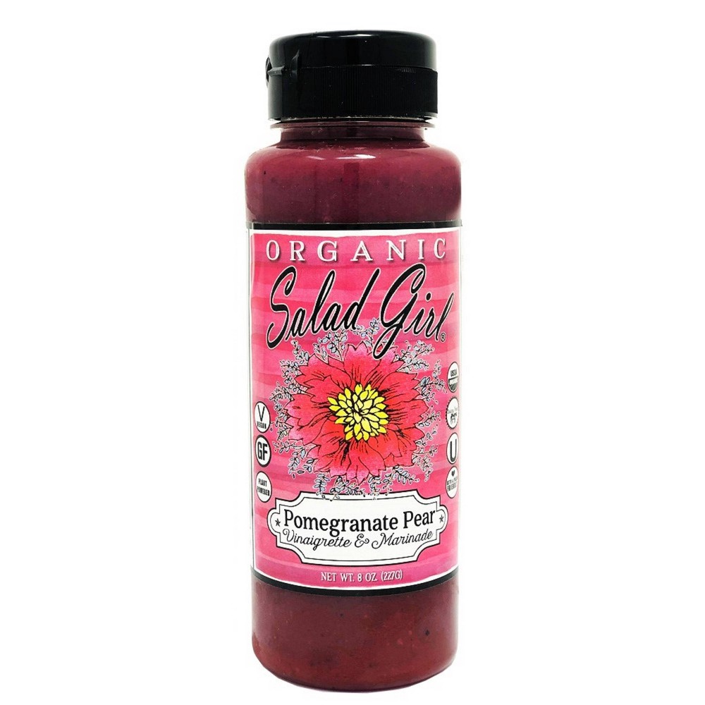 Salad Girl Dressing, Organic, Pomegranate Pear