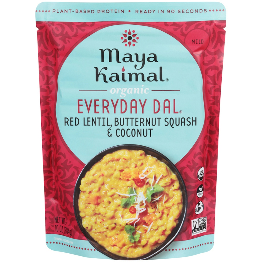 Maya Kaimal Everyday Dal, Organic, Red Lentil, Butternut Squash & Coconut, Mild, 10 Ounce