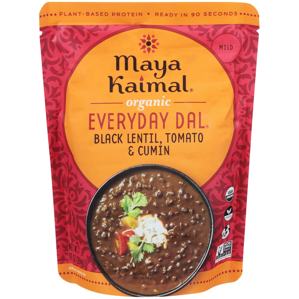 Maya Kaimal Everyday Dal, Organic, Black Lentil, Tomato & Cumin, Mild