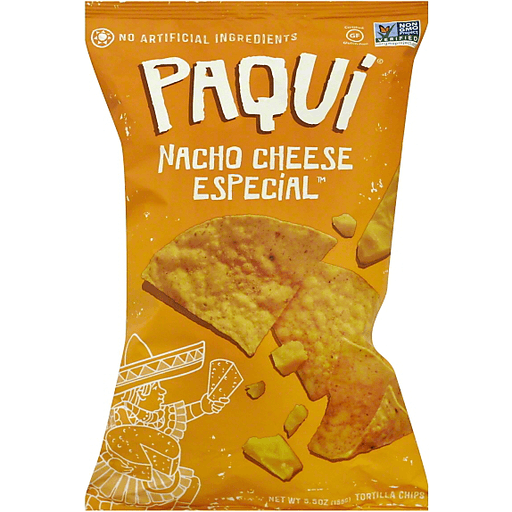 Paqui Tortilla Chips, Nacho Cheese Especial