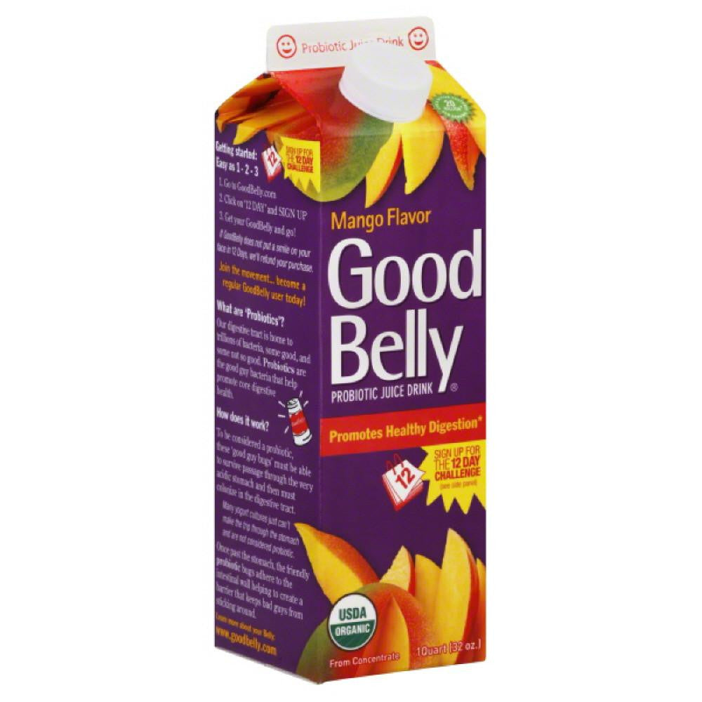 GoodBelly Probiotics Juice Drink, Mango Flavor