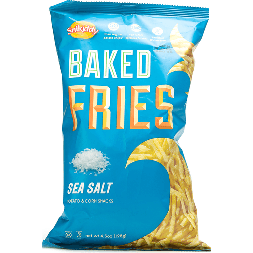 Snikiddy Baked Fries, Sea Salt