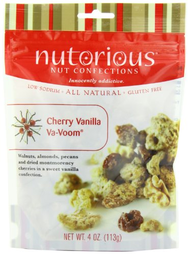Nutorious Nut Confections, Door County Cherry Vanilla 4 Oz